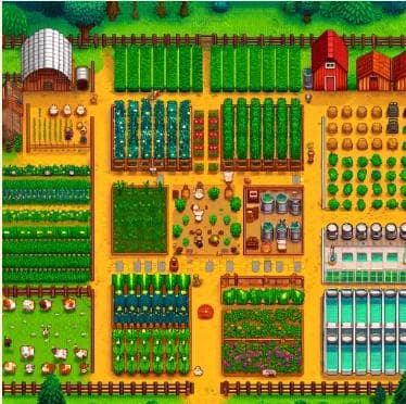 星露谷物语标准农场最佳布局攻略：新手种植与快速赚钱指南