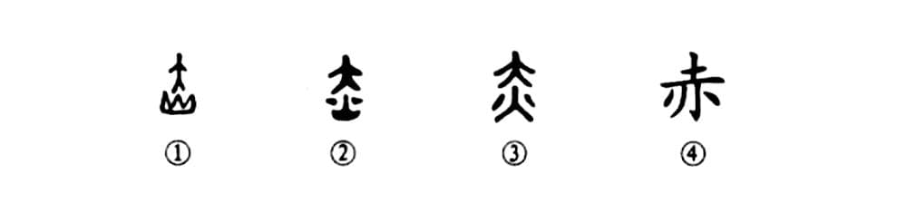 细说汉字：赤