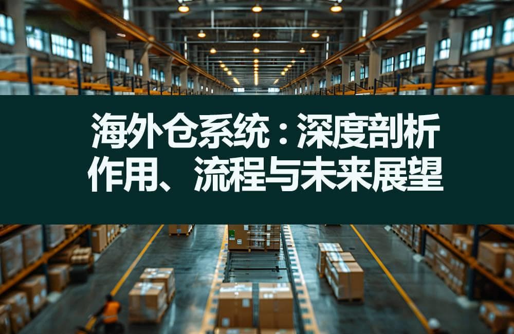 海外仓系统深度解析：作用、流程与未来展望