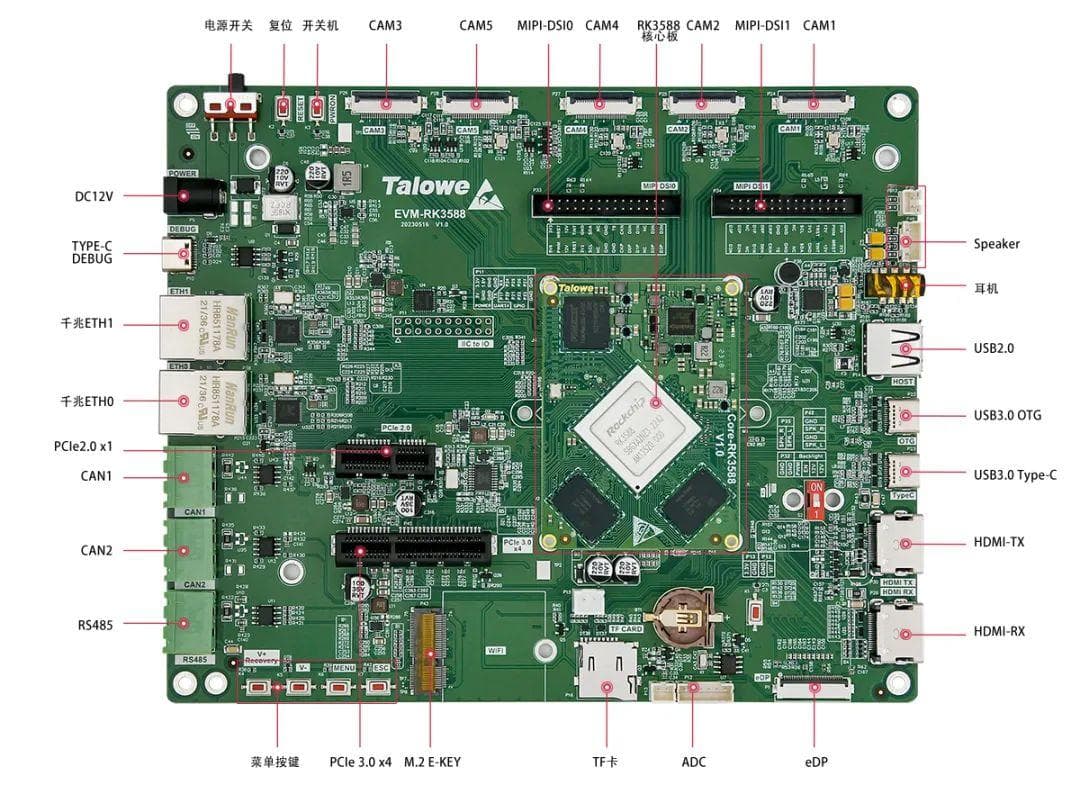 国产最强SOC——RK3588的调试登录指南
