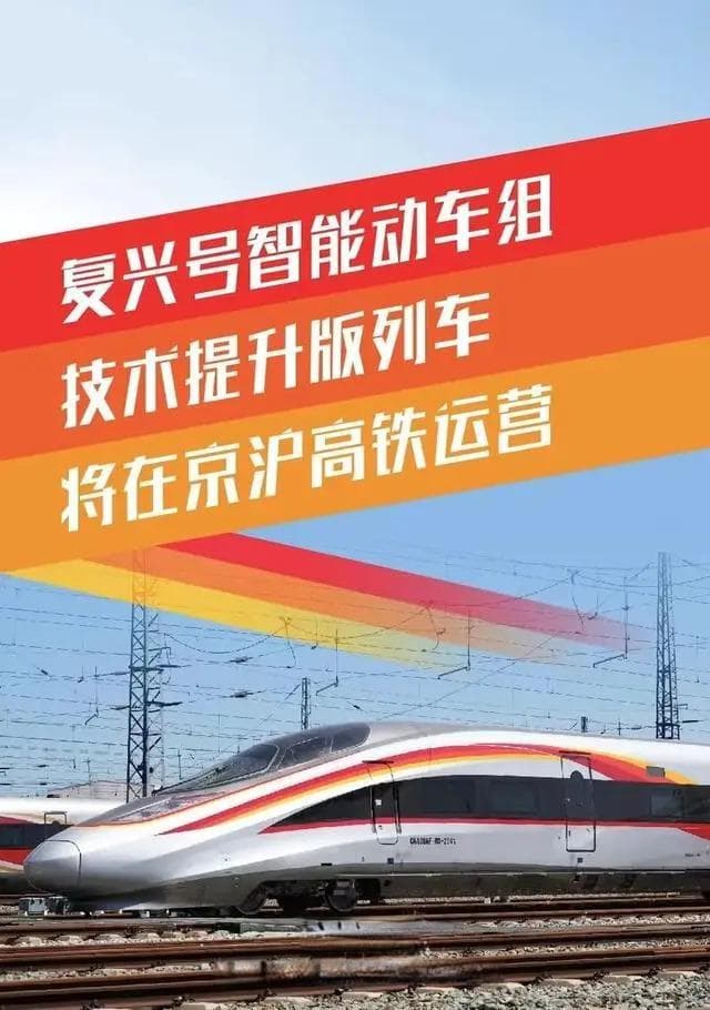 复兴号技术提升型智能动车组