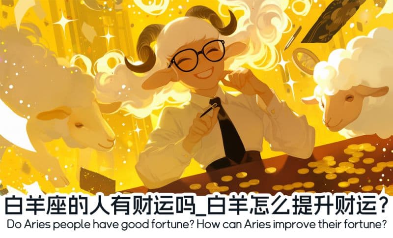白羊座的人有财运吗？白羊怎么提升财运？