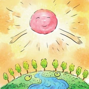 太阳光是如何抵达地球的？