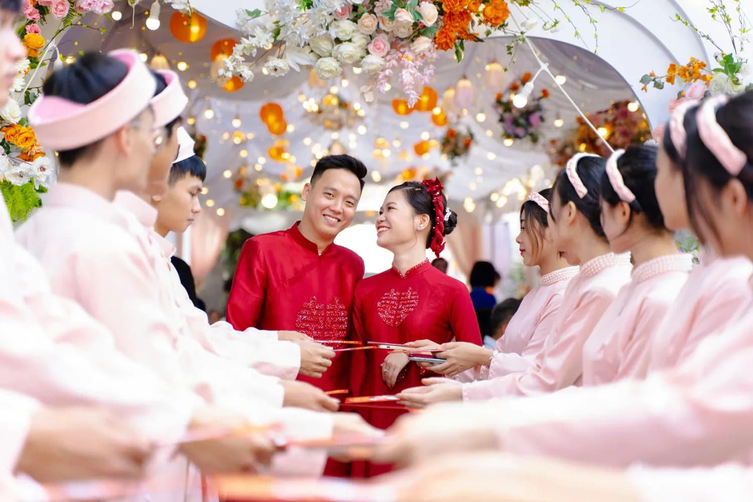越南传统婚礼的神秘仪式：从提亲到拜天地