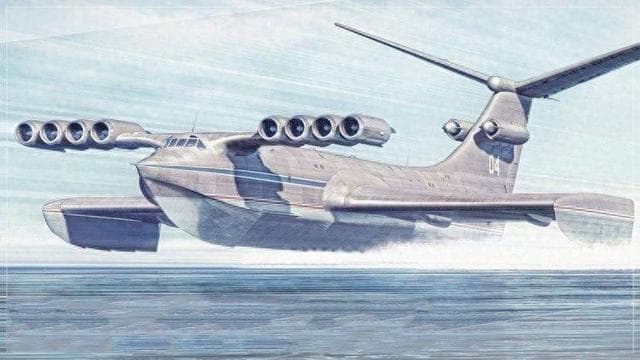 里海怪兽：苏联地效飞行器