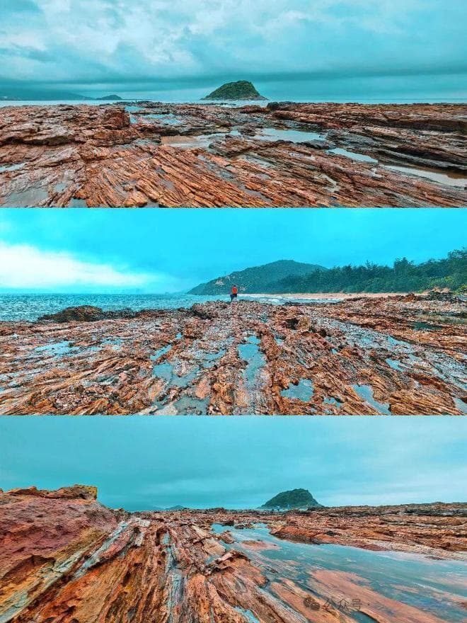 惠州海滩，小众秘境彩石滩玩水拍照都一流