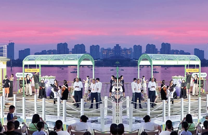 这个夜满是文化味