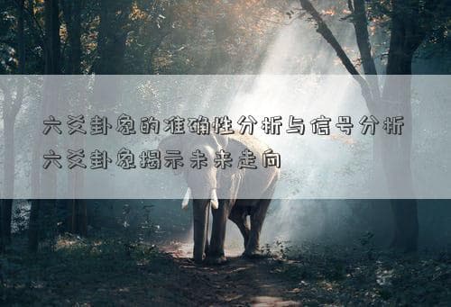 六爻卦象的准确性分析与信号分析