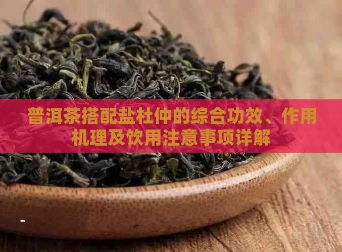 普洱茶搭配盐杜仲：综合功效、作用机理及饮用注意事项详解