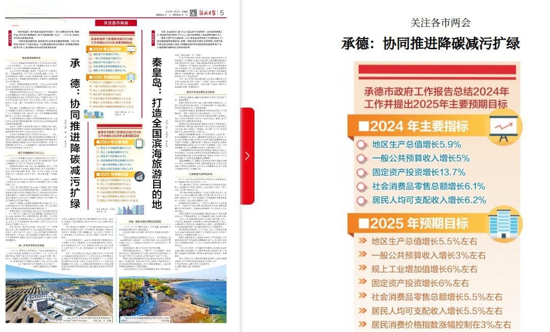 河北承德：协同推进降碳减污扩绿