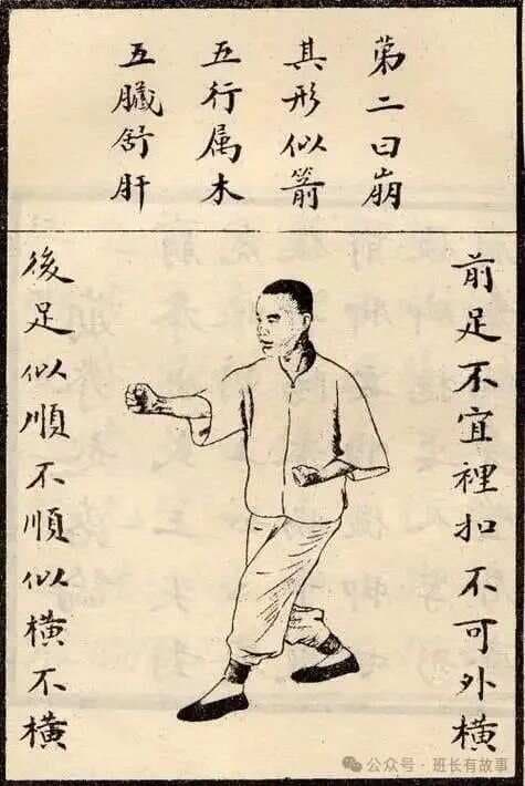 形意拳五行拳之崩拳