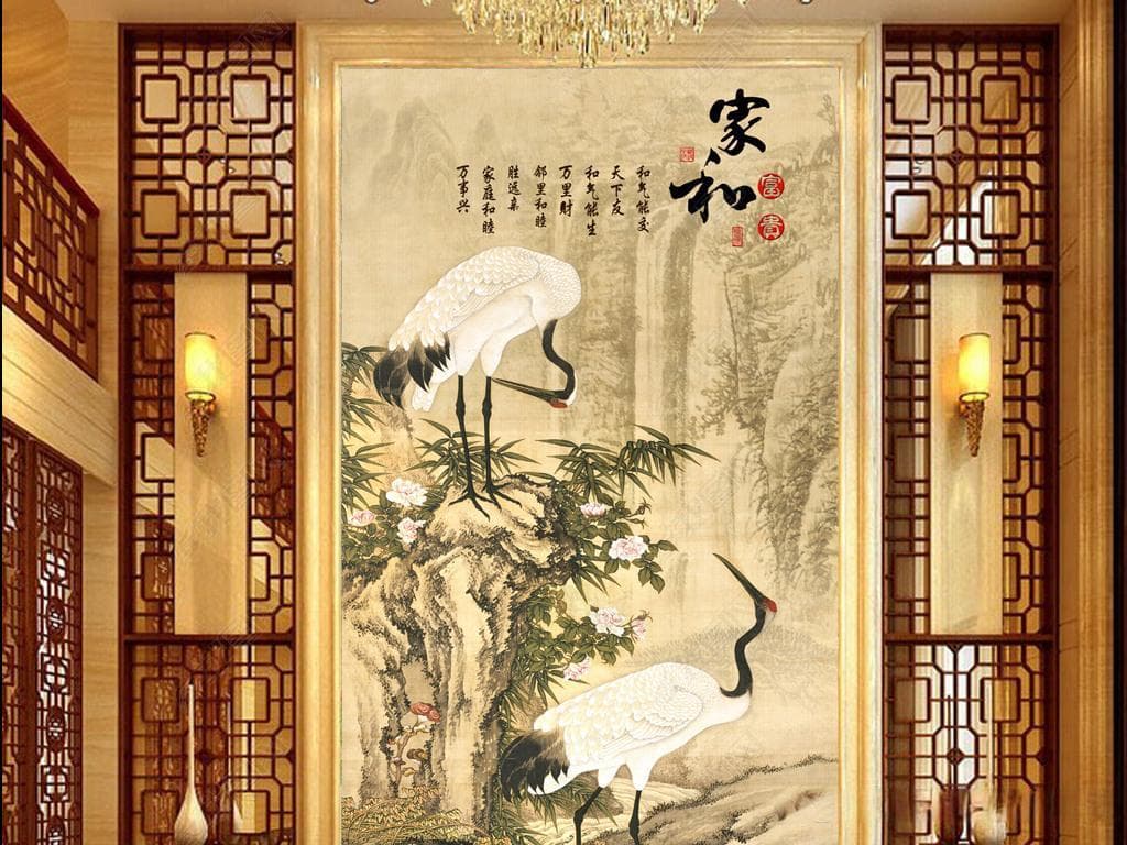 玄关装饰美学：如何选择一幅完美的进门画？