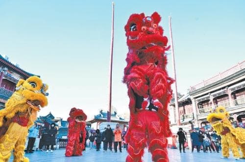 到天津古文化街“尝尝味儿”