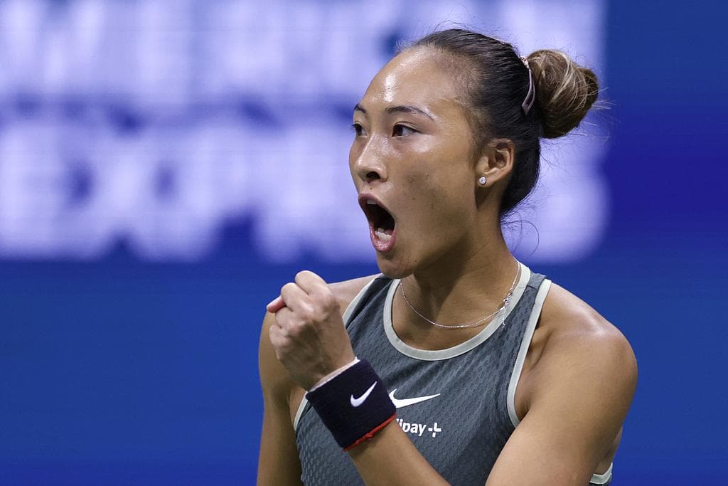 郑钦文美网自评80分：输球是成长的代价，继续前进不会气馁