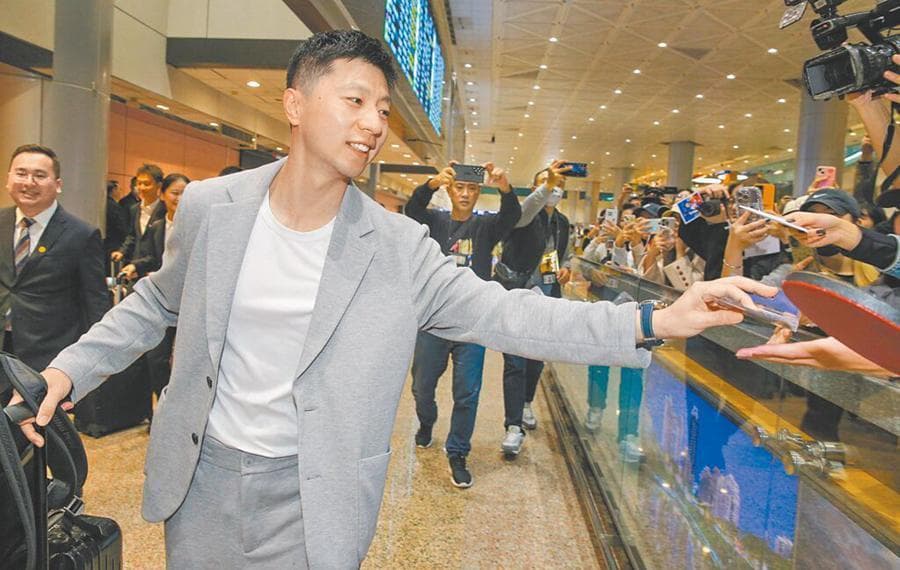 马龙台湾行：从机场到校园，尽显超高人气