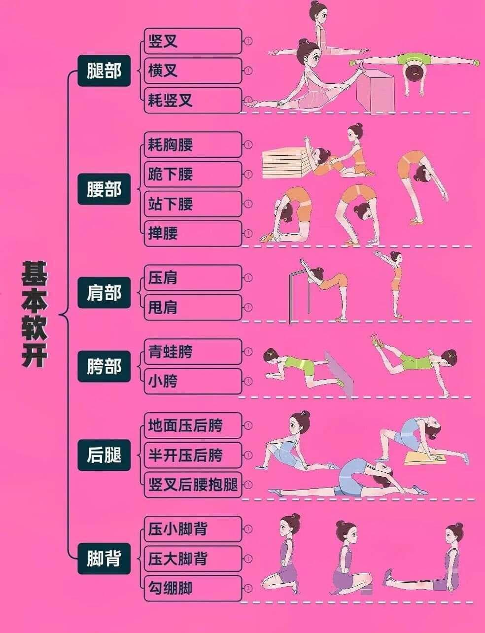 舞者要练的基本软开有哪些？一篇文章告诉你