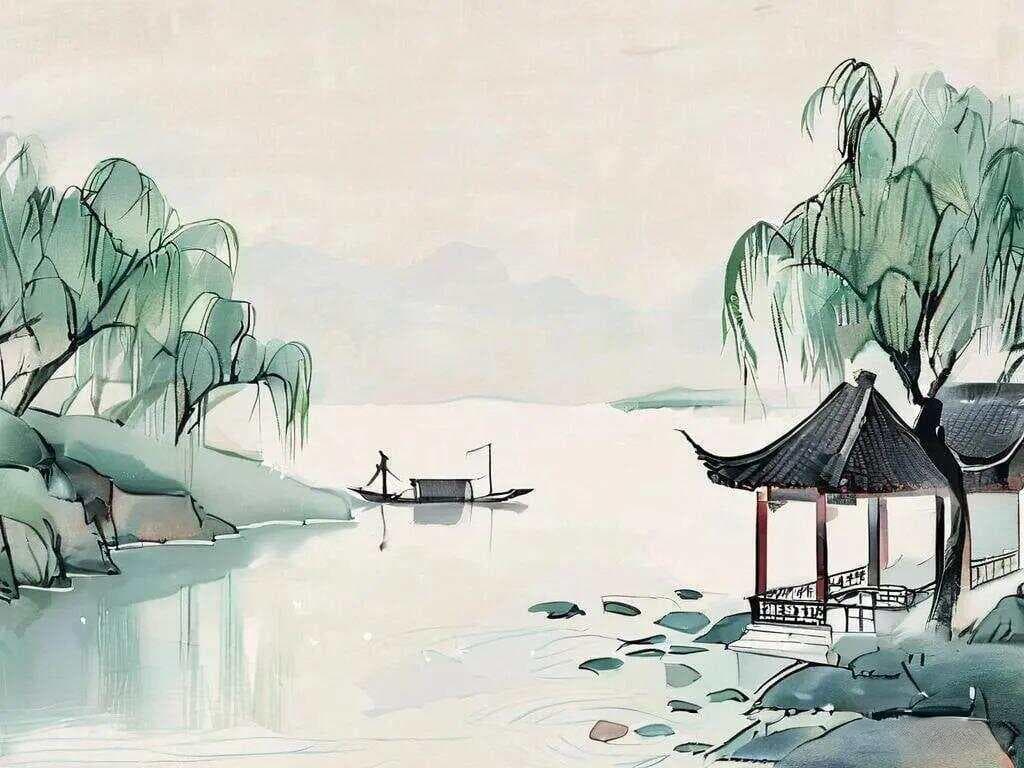 《竹枝词》：一首展现初恋少女内心世界的诗篇