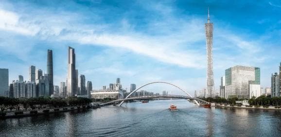 广州塔旁将建新步行桥，打造城市新地标