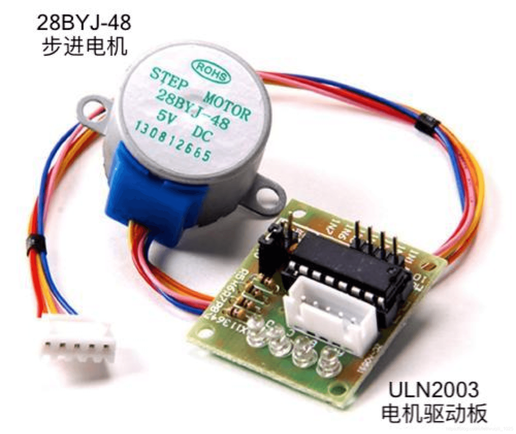 使用ESP32控制28BYJ-48步进电机进行多种操作
