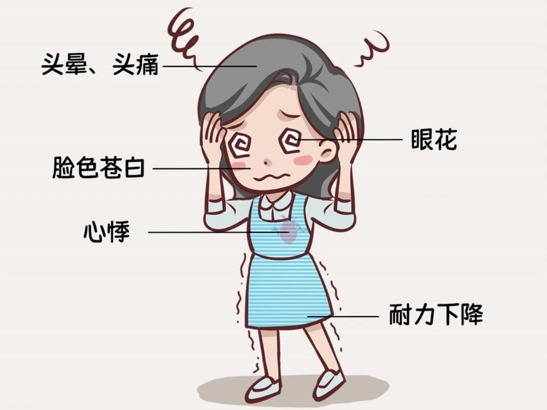 头晕、乏力需警惕“贫血”