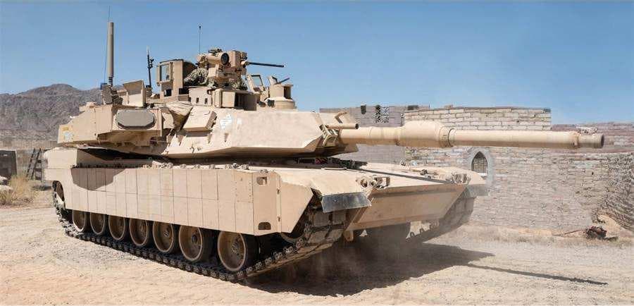 M1A2坦克升级搭载AMP系统，时速达67公里，性能超越同类
