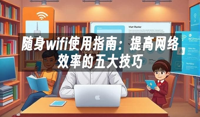 随身WiFi使用指南：提高网络效率的五大技巧