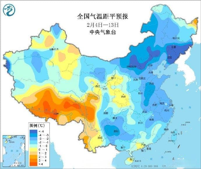 降4℃！冷空气也准备“返工”！陕西未来三天