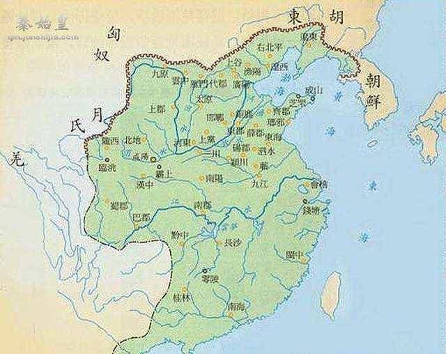 秦朝兵力部署失误，导致关中失守，成为短命王朝