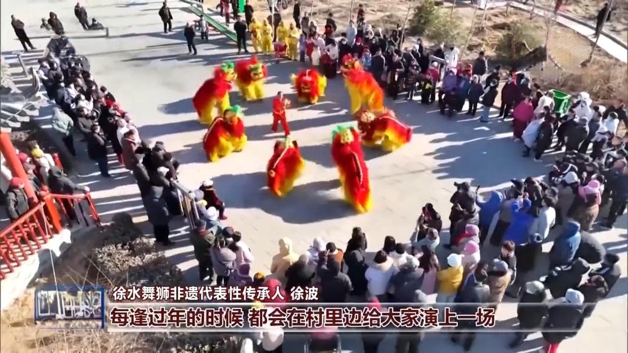 新春打卡“南北狮舞” 在传承中舞出精气神