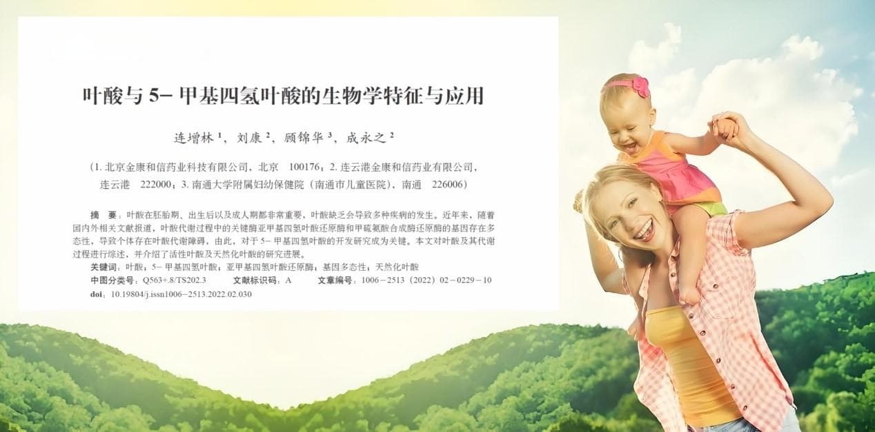 叶酸与5-甲基四氢叶酸的生物学特征与应用，活性叶酸选择指南