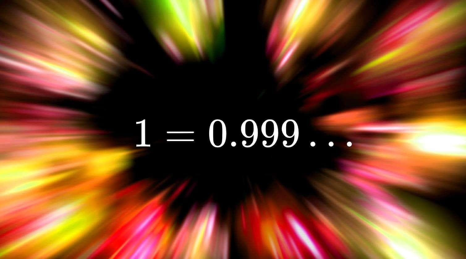 数学圈不可思议的一个等式：0.999... = 1！