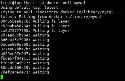 使用docker安装mysql