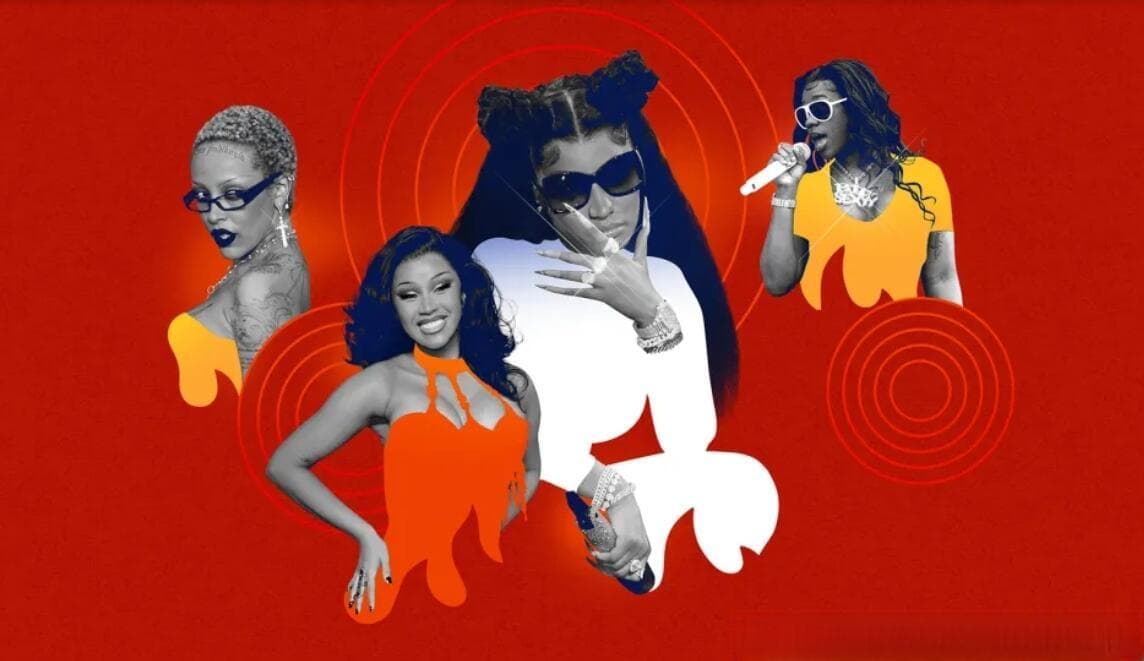Billboard公布2024年上半年最火女说唱歌手榜单，引发热议