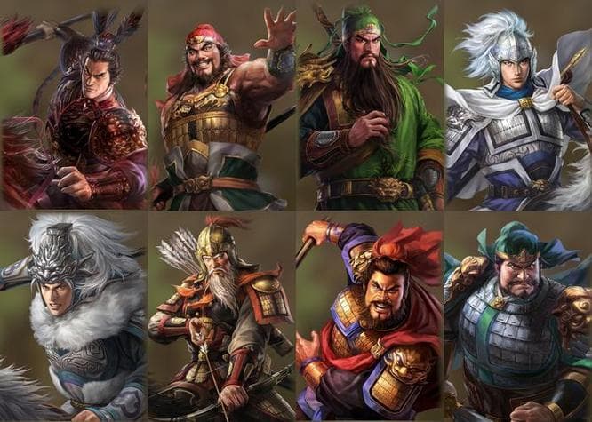 三国哪些人物？三国那些令人瞩目的英雄人物!
