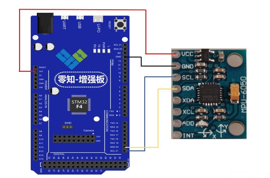 MPU6050六轴传感器模块实践教程：轻松实现运动检测