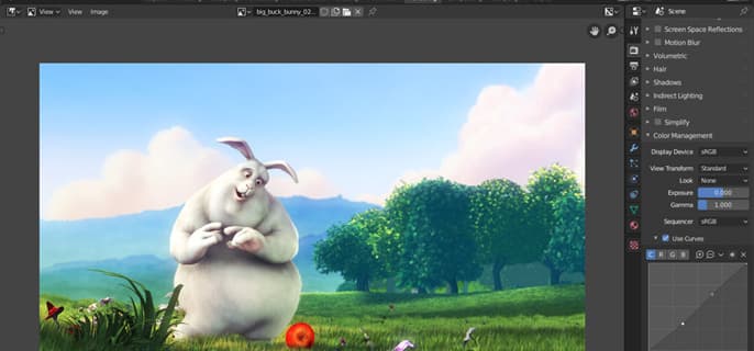 Blender中如何进行物体的旋转和缩放