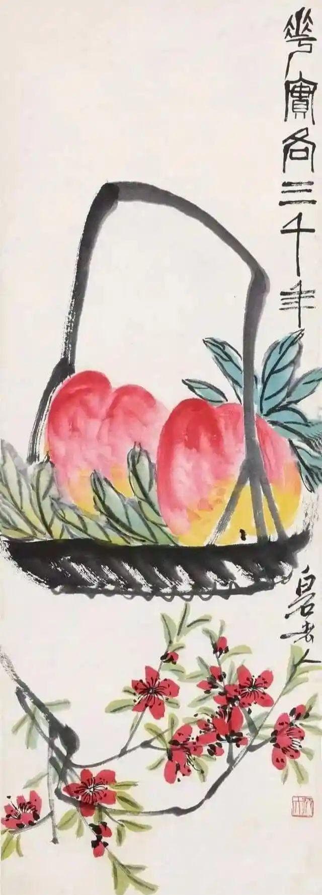 如何鉴定齐白石的寿桃真假？中国齐白石书画院院长汤发周发布