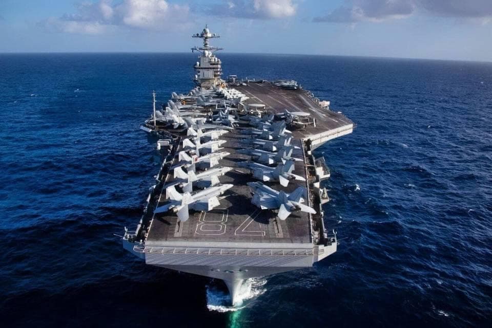 美国将建新福特级航母，以克林顿和小布什命名