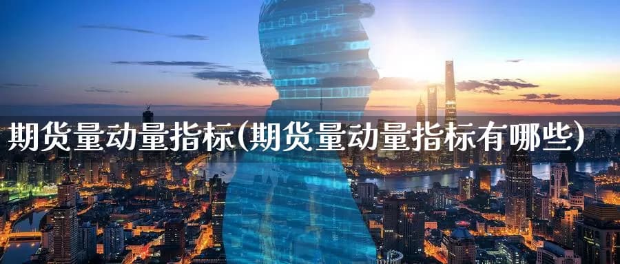 期货量动量指标详解：从理论到应用