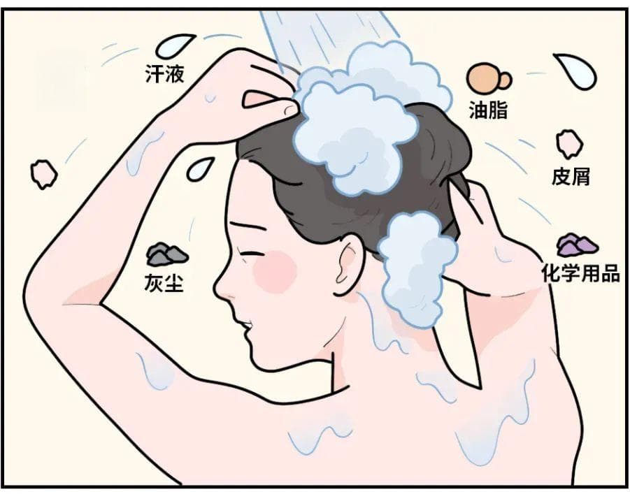 洗发水用完了，能用沐浴露替代吗？答案让人头秃……