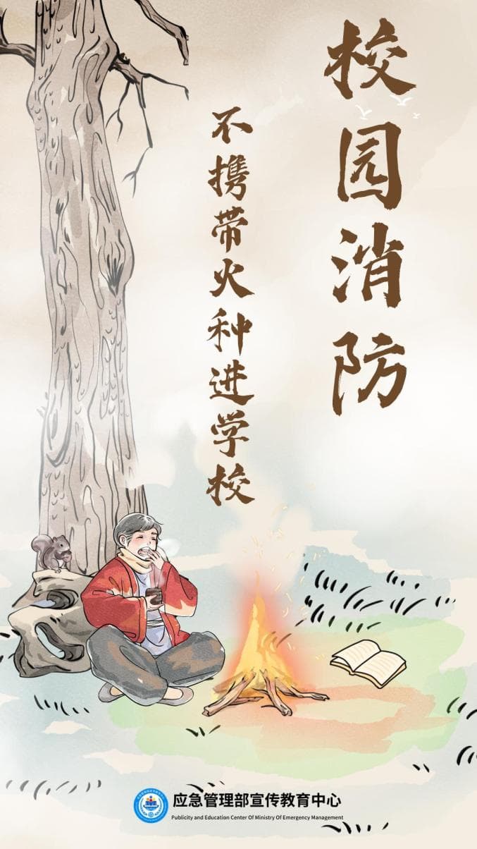 校园消防安全知识：这些守则要牢记