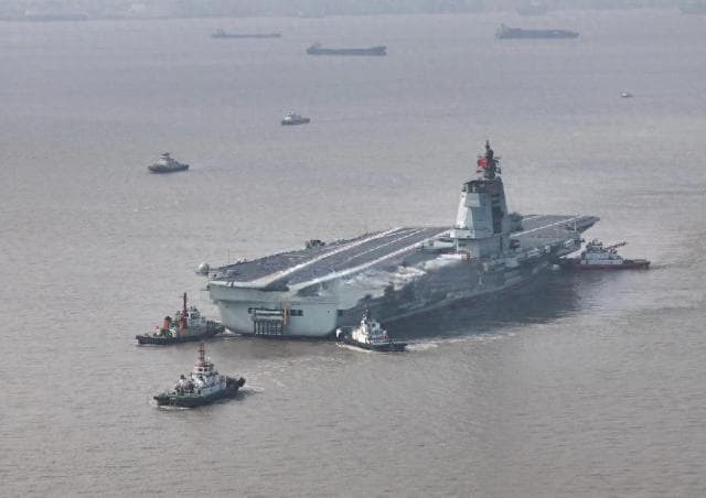福建舰第五次海试归来：舰载机成功完成电磁起降测试