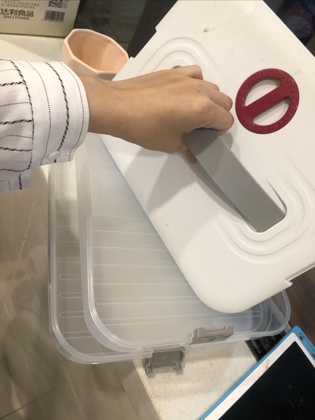 多层可分离的饺子盒，实用不吃灰！看我摆放好的饺子看起来也没那么丑了……