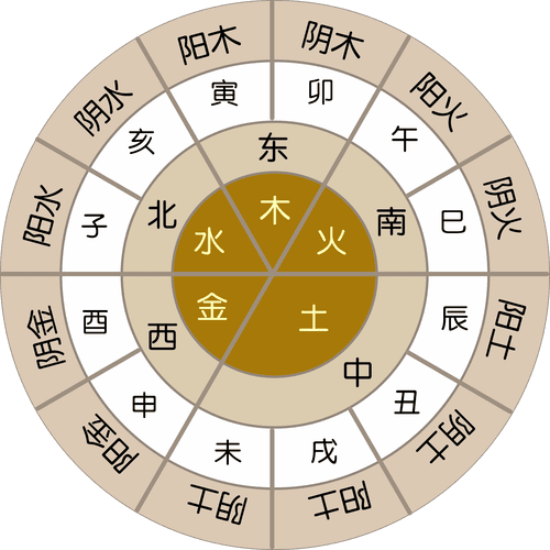 十二地支辰之五行属性概览