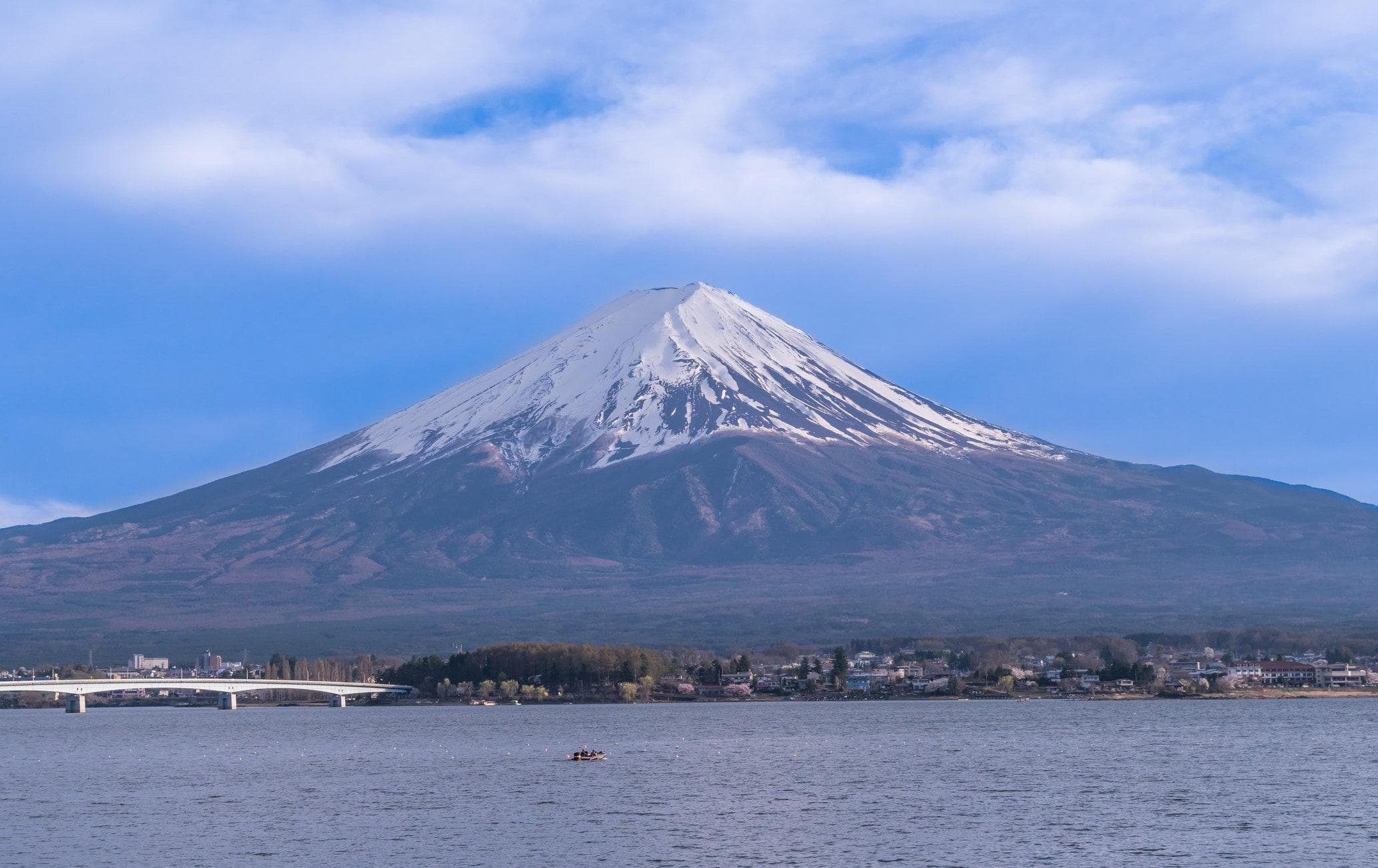 河口湖：富士山下的休闲胜地