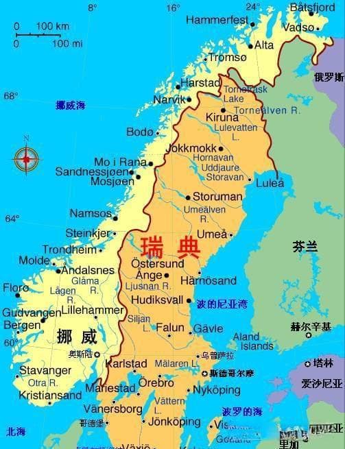 二战德国进攻丹麦和挪威，为什么最后却放过了瑞典？