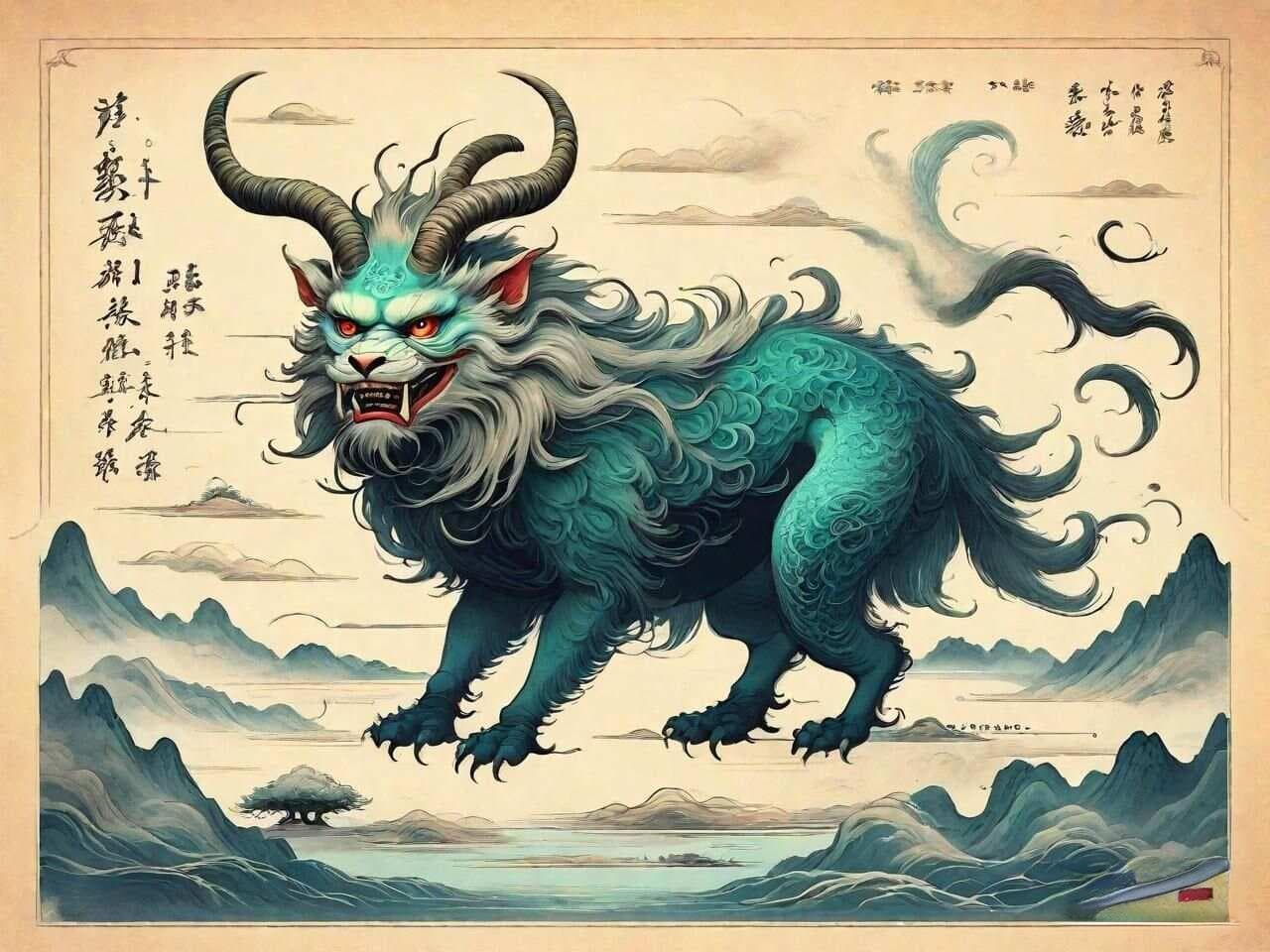 《山海经》中的异兽特点分析