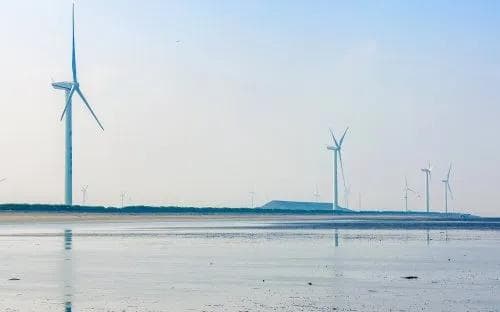江苏南通启东市黄金海滩景区