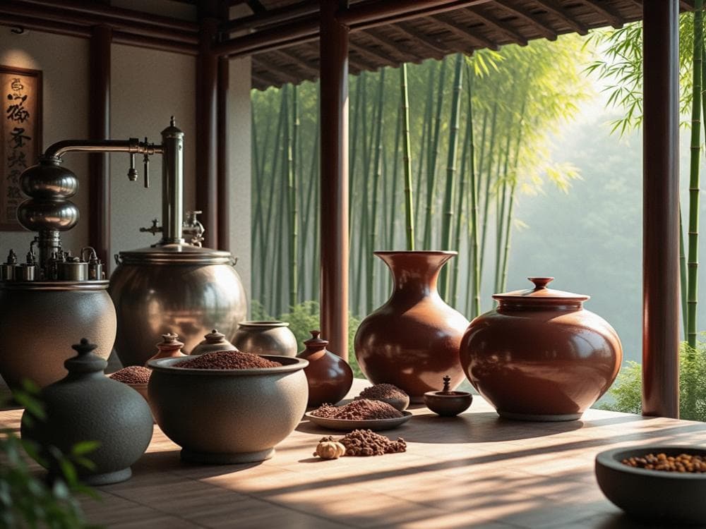 白酒酿造工艺与香型的关系