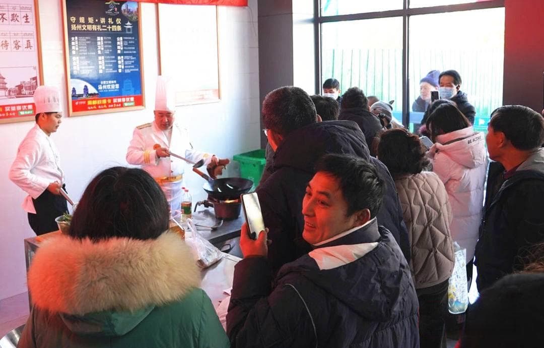 你买菜，我来烧！扬州名厨进菜场，教市民做美味健康菜